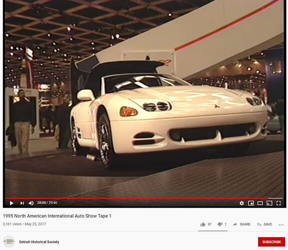 3000gt spyder NAIAS screenshot