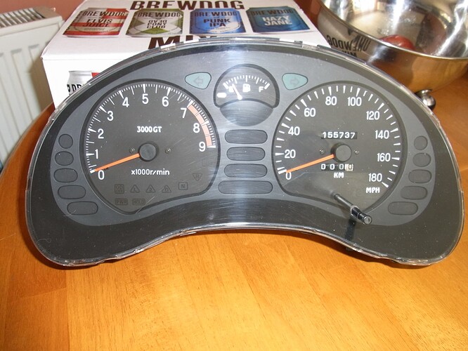 JDM Speedo conv to MPH